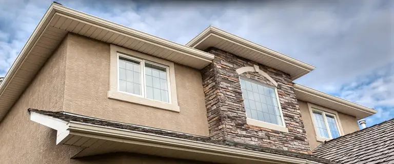 Soffit and fascia project by Bert Drury Roofing